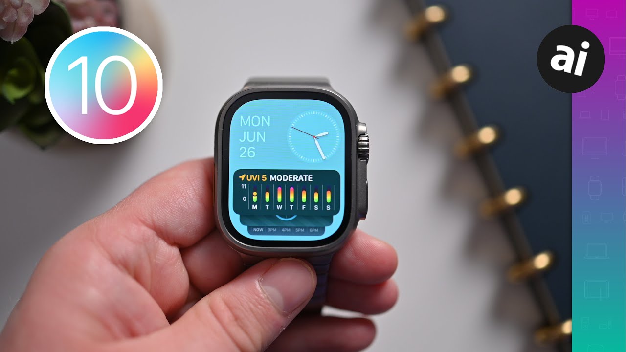 How to use the Apple Watch Digital Crown & Side Button in watchOS 10