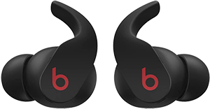 Beats Fit Pro earbuds in black with case